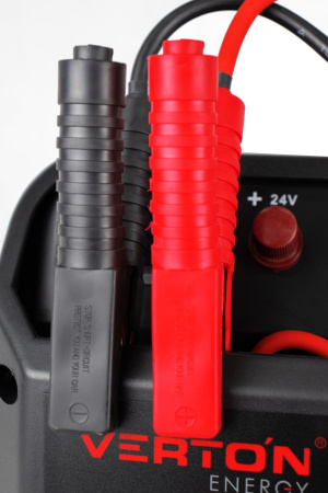 Пуско-зарядное устройство VERTON Energy SC-120 (напр.сети 230/50 В/Гц,напр.АКБ 12/24В,емкость зар. АКБ (мин/макс) 20-400 Ач,макс.ток зар./зап. 40А/120А,WET, 12В потр.мощн. 1,08/2,16кВт,3 реж, зар,IP20)