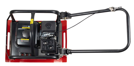 Виброплита Verton PC-120 (мощность двигателя 7л.с,центробеж.сила19.8кН,глубина уплотнения 350мм,производительность 870м2/ч,пл.470х620мм,вес112кг,V двиг.170см3)