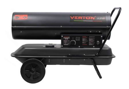 Дизельная тепловая пушка Verton Air DH-36 (36кВт,750м3/ч.,2,1л/ч,прям. нагрев,дисплей,манометр,дизель/керосин)
