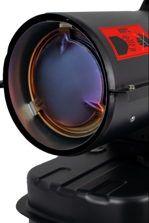 Дизельная тепловая пушка Verton Air DH-15 NEW (15кВт,540м3/ч.,1,1л/ч,прям. нагрев,дисплей,манометр,дизель/керосин)