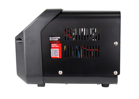 Пуско-зарядное устройство VERTON Energy SC-120 (напр.сети 230/50 В/Гц,напр.АКБ 12/24В,емкость зар. АКБ (мин/макс) 20-400 Ач,макс.ток зар./зап. 40А/120А,WET, 12В потр.мощн. 1,08/2,16кВт,3 реж, зар,IP20)