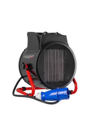 Электрический тепловентилятор Verton Air EH-5C ( 220В,40/3000/5000Вт,670куб.м) силовая вилка,силовая розетка