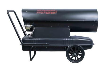 Дизельная тепловая пушка Verton Air DH-90 (90кВт,1368м3/ч.,5,8л/ч,прям.нагрев,дисплей,манометр,дизель/керосин 107х57х66см, d 34см)