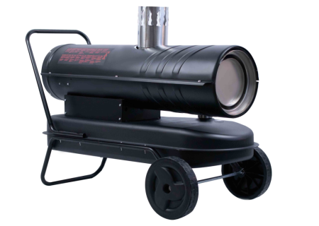 Дизельная тепловая пушка Verton Air DH-36D (36кВт,750м3/ч.,2,1л/ч,непрям.нагрев,дисплей,манометр,дизель/керосин,106,5х48х74,5см, d 26см)