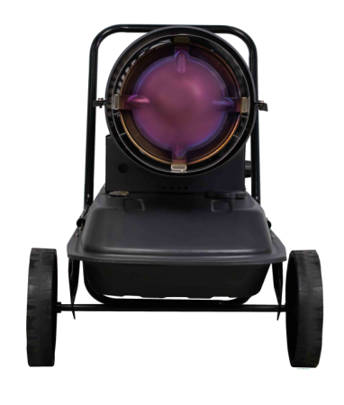 Дизельная тепловая пушка Verton Air DH-50 (50кВт,980м3/ч.,3,2л/ч,прям. нагрев,дисплей,манометр,дизель/керосин)