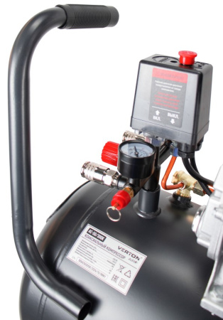 Компрессор коаксиальный VertonAir AC-50/300K (230/50 В/Гц,масл.коакс. произв. 300л/мин, V 50л, макс. дав.8 бар, мощн. 1,8 кВт, част. вращ. двиг. 2850 об/мин,рапид, асинх. однофаз.)