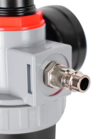 Блок подготовки воздуха с регулятором давления и маслораспылителем Verton Air APU1800/10 (максимальная пропускная способность 1800л/мин, максимальное давление 10атм,ф штуцера 1/4)(20шт/кор)