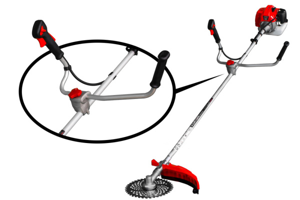 4.Триммер бенз. VERTON garden BR-330 Prof