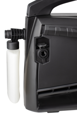 Мойка выс.давл.VERTON WM-1500 (1500 Вт.,давл. мин/макс 80/120 бар,расх. воды мин/макс 5,0/5,5 л/мин., 5м шланг, пеногенератор с рег. подачи, веерная насадка, грязевая фреза, внутр. фильтр тонк. очистки, функция автостоп, самовсасывание, пласт. помпа)