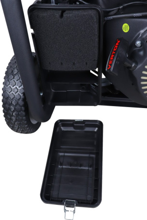 Генератор бензиновый VERTON POWER GG11000ES/ATS(9,5/10,5 кВт 230/50, 21л.с., 550 см3, выносной блок ATS (авт. запуск в случае падения напряжения в основной сети или прекращения подачи электр-ии),Цифр. дисплей (вольтметр, частота, моточасы),хром