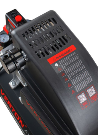 Компрессор коаксиальный VertonAir AC-50/300K (230/50 В/Гц,масл.коакс. произв. 300л/мин, V 50л, макс. дав.8 бар, мощн. 1,8 кВт, част. вращ. двиг. 2850 об/мин,рапид, асинх. однофаз.)