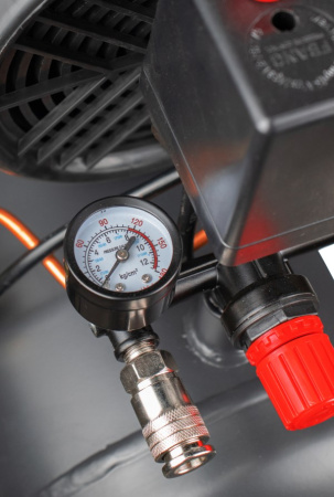 Компрессор коаксиальный Verton Air AC-50/420K (230/50 В/Гц,масл.коакс. произв. 420л/мин, V 50л, макс. дав. 8 бар, мощн. 2,2 кВт, част. вращ. двиг. 2850 об/мин,рапид, асинх. однофаз.)