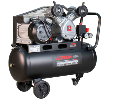 Компрессор ременной Verton Air AC-50/450RV (230/50 В/Гц,масл.рем.450л/м,50л,10б,2,5кВт,1000об/мин,рапид.асинх. однофаз.)