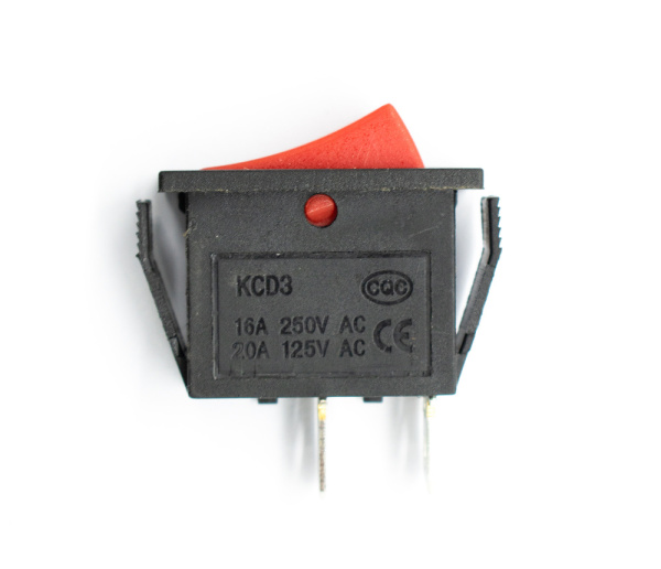 Переключатель VERTON красный ЗУ-10Р