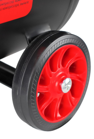 Компрессор безмасляный Verton Air AC-24/260 (230/50 В/Гц, б/масл. 260л/мин, V 24 л, макс. дав.8 бар, мощн. 1,1кВт, част. вращ. двиг. 2850 об/мин,рапид/быстросъем, асинх. однофаз.)