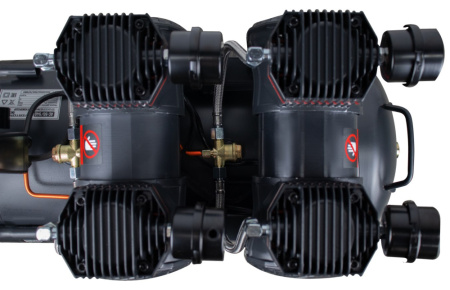 Компрессор безмасляный Verton Air AC-50/540 (230/50 В/Гц,б/масл. 540л/мин, V 50л, макс. дав.8 бар, мощн. 3 кВт, част. вращ. двиг. 2850 об/мин,рапид/быстросъем асинх. однофаз.)