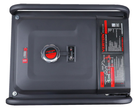 Генератор бензиновый VERTON POWER GG11000ES/ATS(9,5/10,5 кВт 230/50, 21л.с., 550 см3, выносной блок ATS (авт. запуск в случае падения напряжения в основной сети или прекращения подачи электр-ии),Цифр. дисплей (вольтметр, частота, моточасы),хром